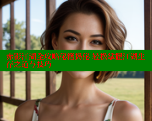 赤影江湖全攻略秘籍揭秘 轻松掌握江湖生存之道与技巧 欲漫涩官网 第1张 赤影江湖全攻略秘籍揭秘 轻松掌握江湖生存之道与技巧 欲漫涩官网 第1张