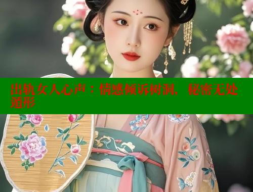 出轨女人心声:情感倾诉树洞,秘密无处遁形